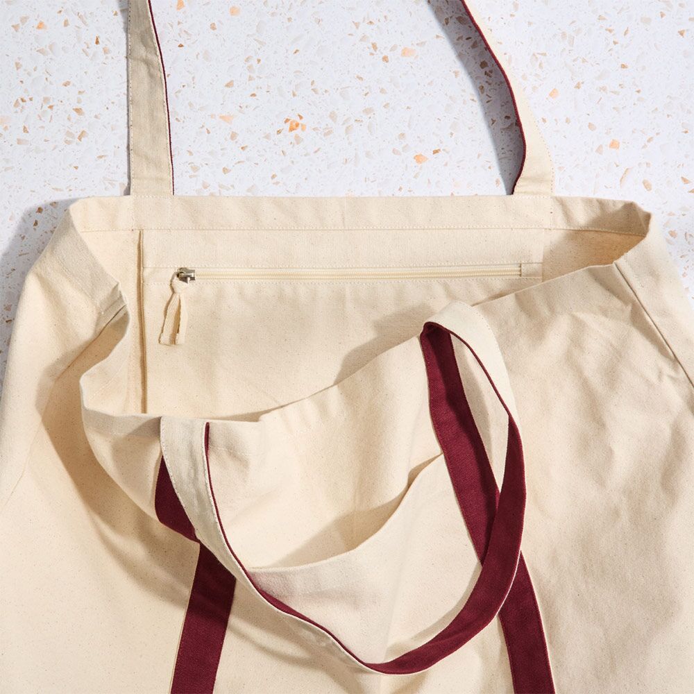 Custom-Canvas-Tote-With-Colorful-Handles Custom-Canvas-Tote-With-Colorful-Handles