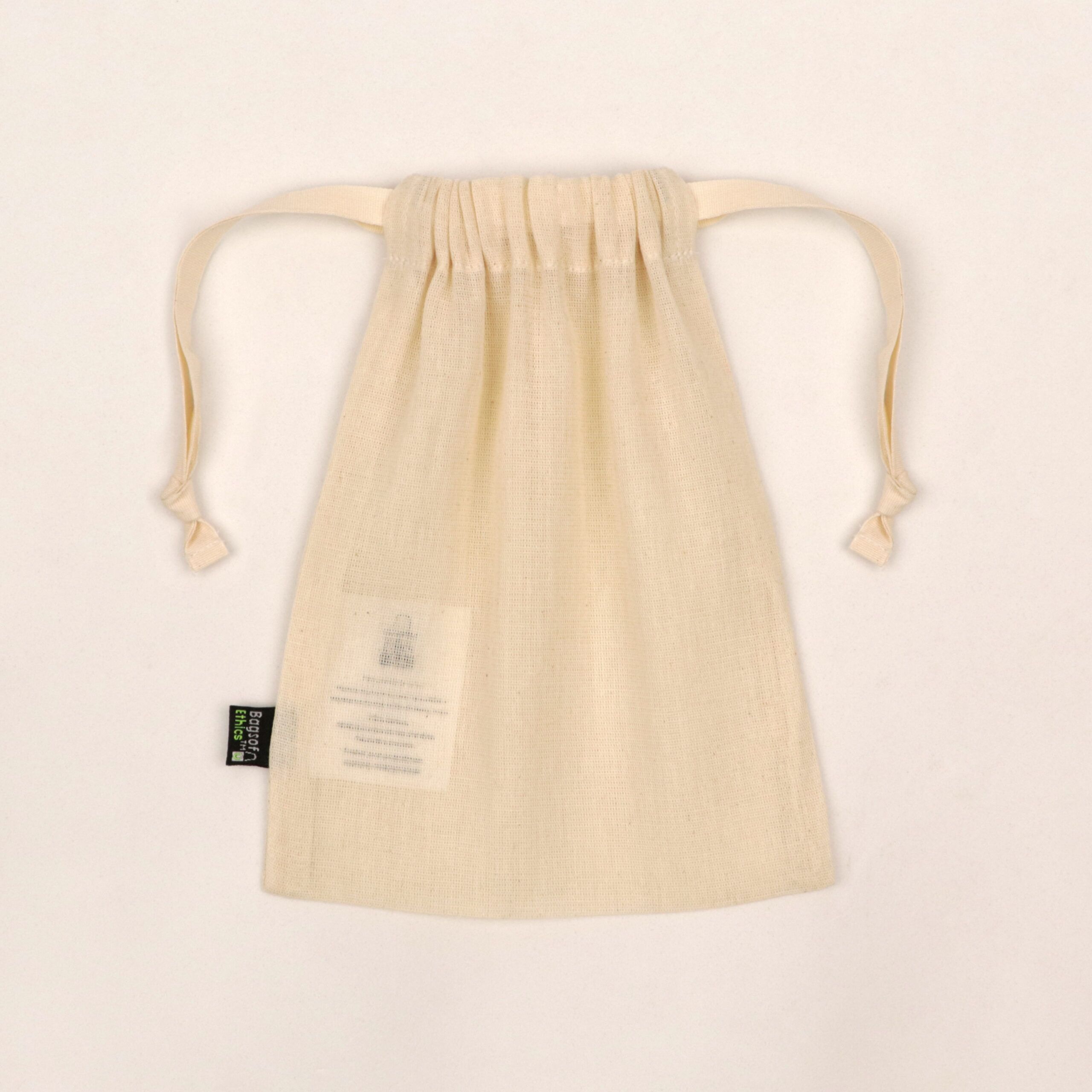 Personalised Muslin Drawstring Bags MUSBDS72 MUSBDS72