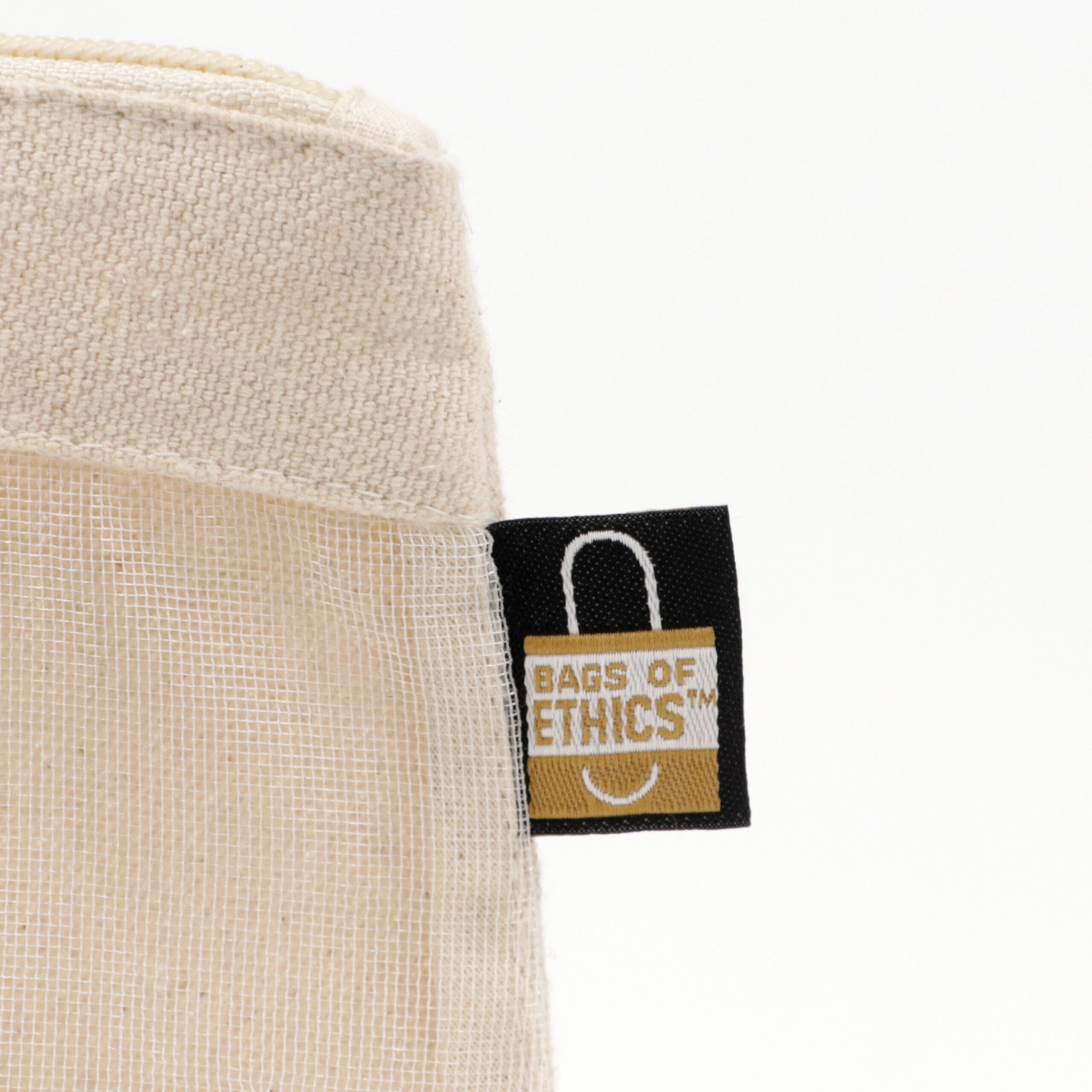 Eco-friendly Canvas Pouch Bag with Mesh Window 5 Eco-friendly Canvas Pouch Bag