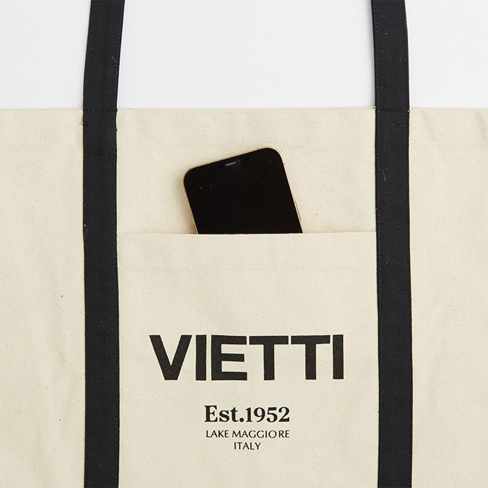 bespoke-canvas-tote-shopper-printed-with-logo Customised canvas shopper tote with printed logo and pocket - Direct from wholesale Manufacturer