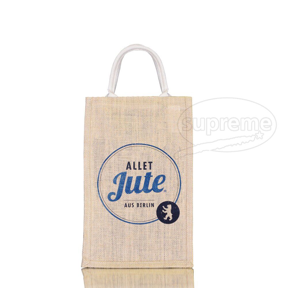 jute-bottle-bag-with-webbed-rope-handles reinforced handle window eco bag